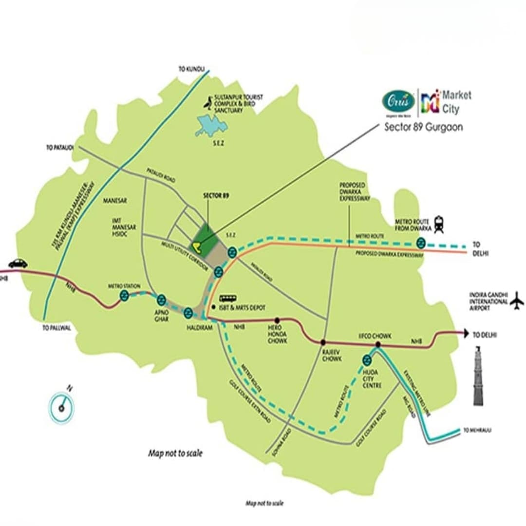 Orris Market 89 Location map