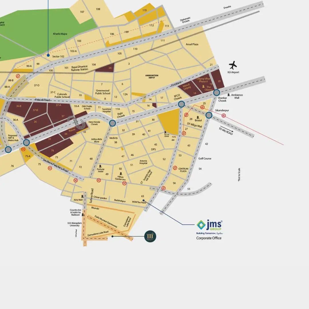 JMS Silver Living Location Map