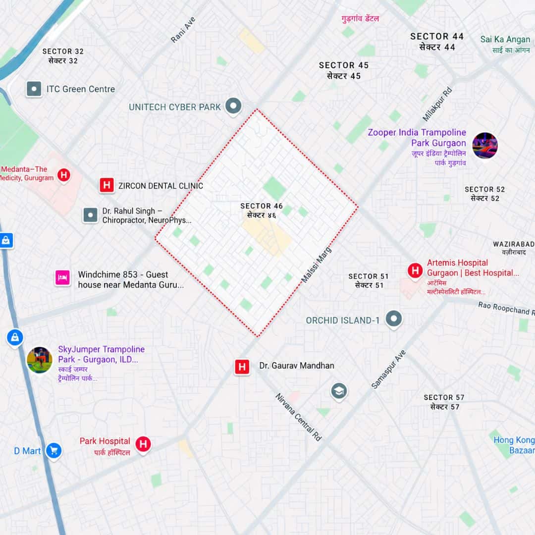 Shapoorji Dualis Gurugram Location Map