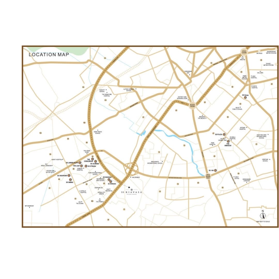 SS Kiavasa Location Map