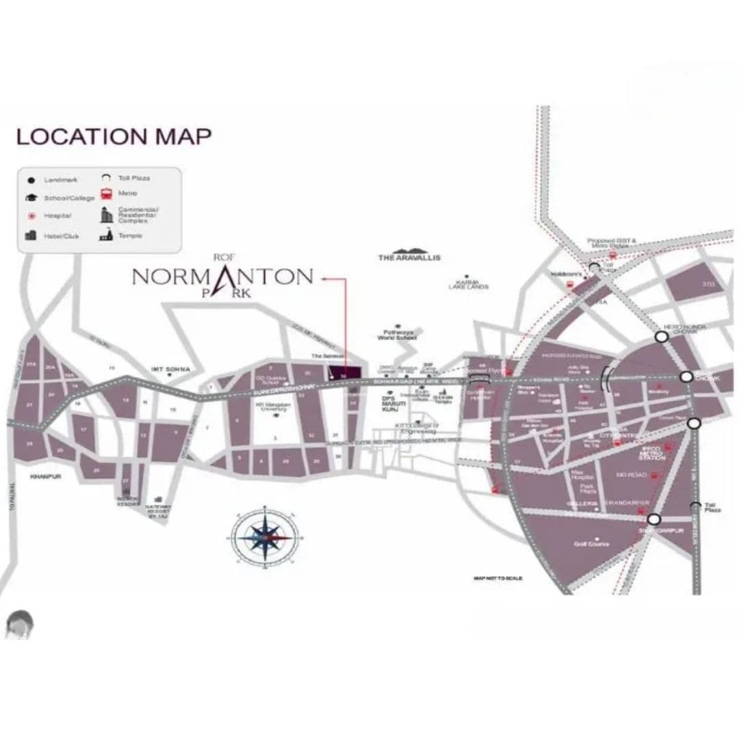 ROF Normanton Park Map