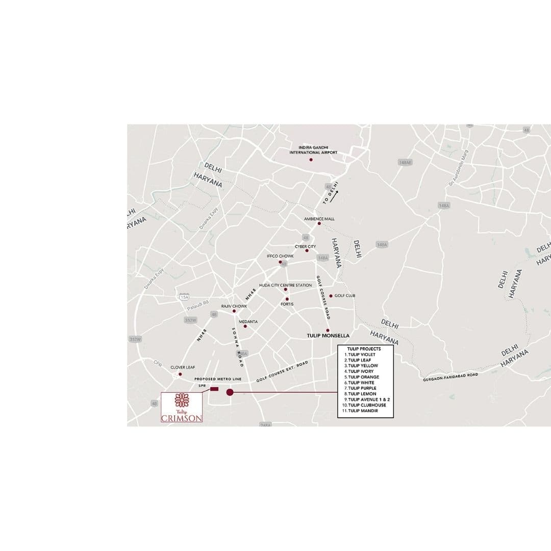 Tulip Crimson Sector 70 Floor Plan