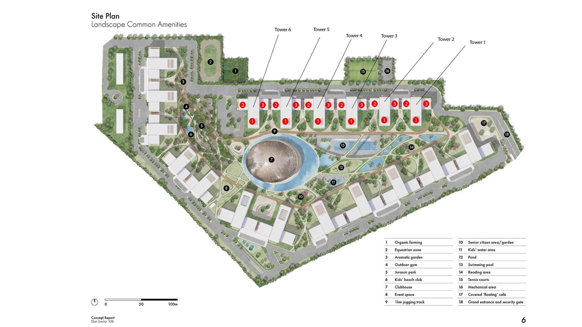 Elan The Presidential 106 Gurgaon Master Plan