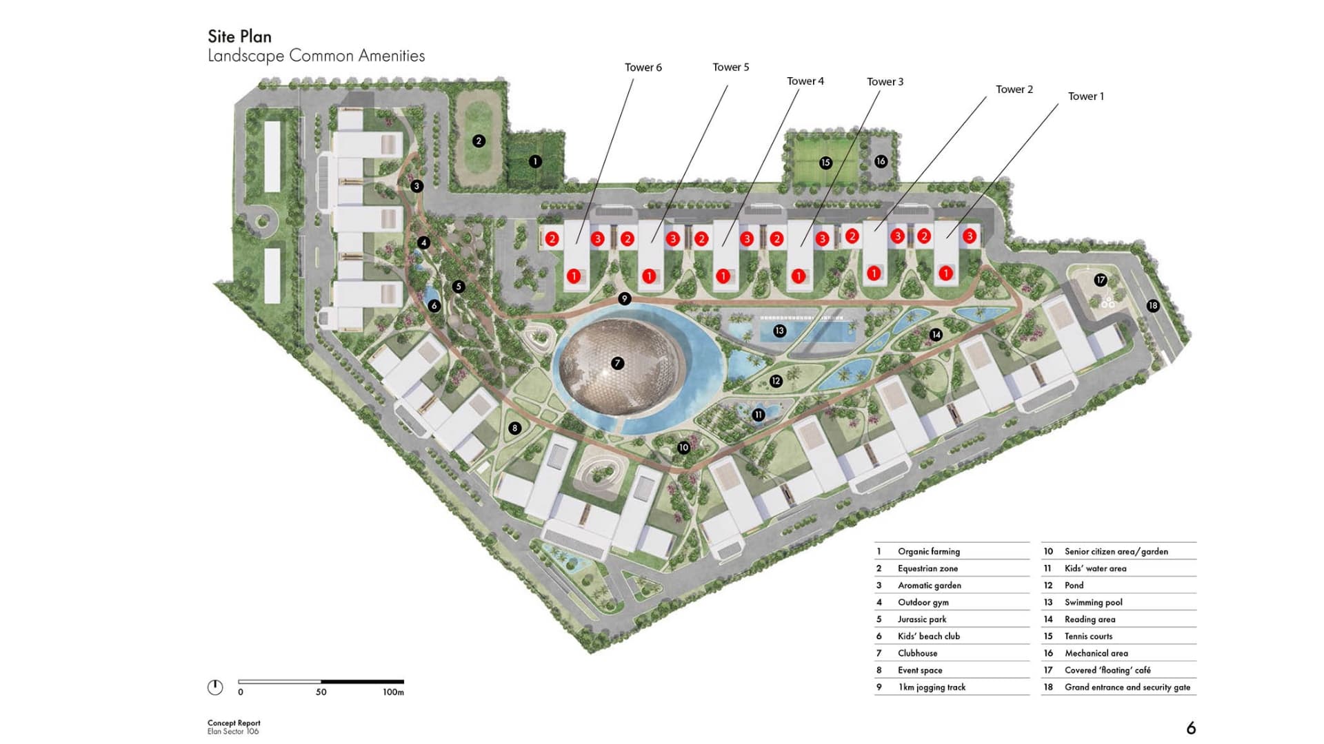 Elan The Presidential 106 Gurgaon Master Plan