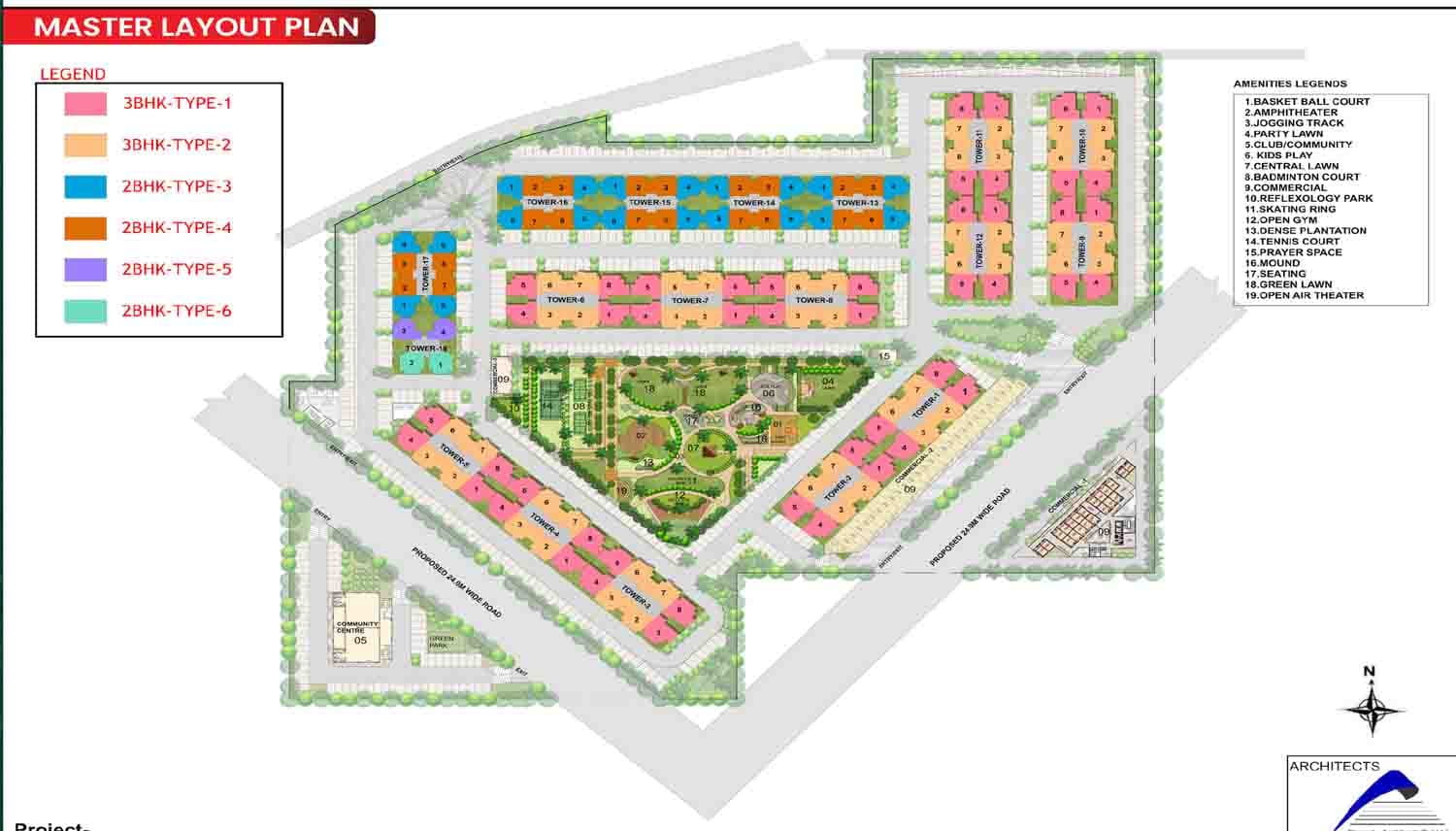 YCON Platinum Heights Master plan
