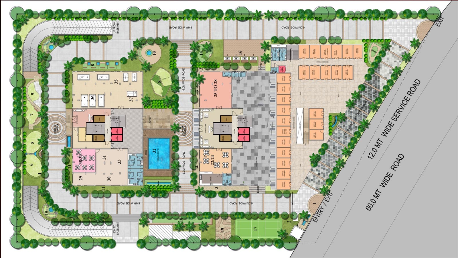 Lamose Gratitude Sector 84 Master Plan