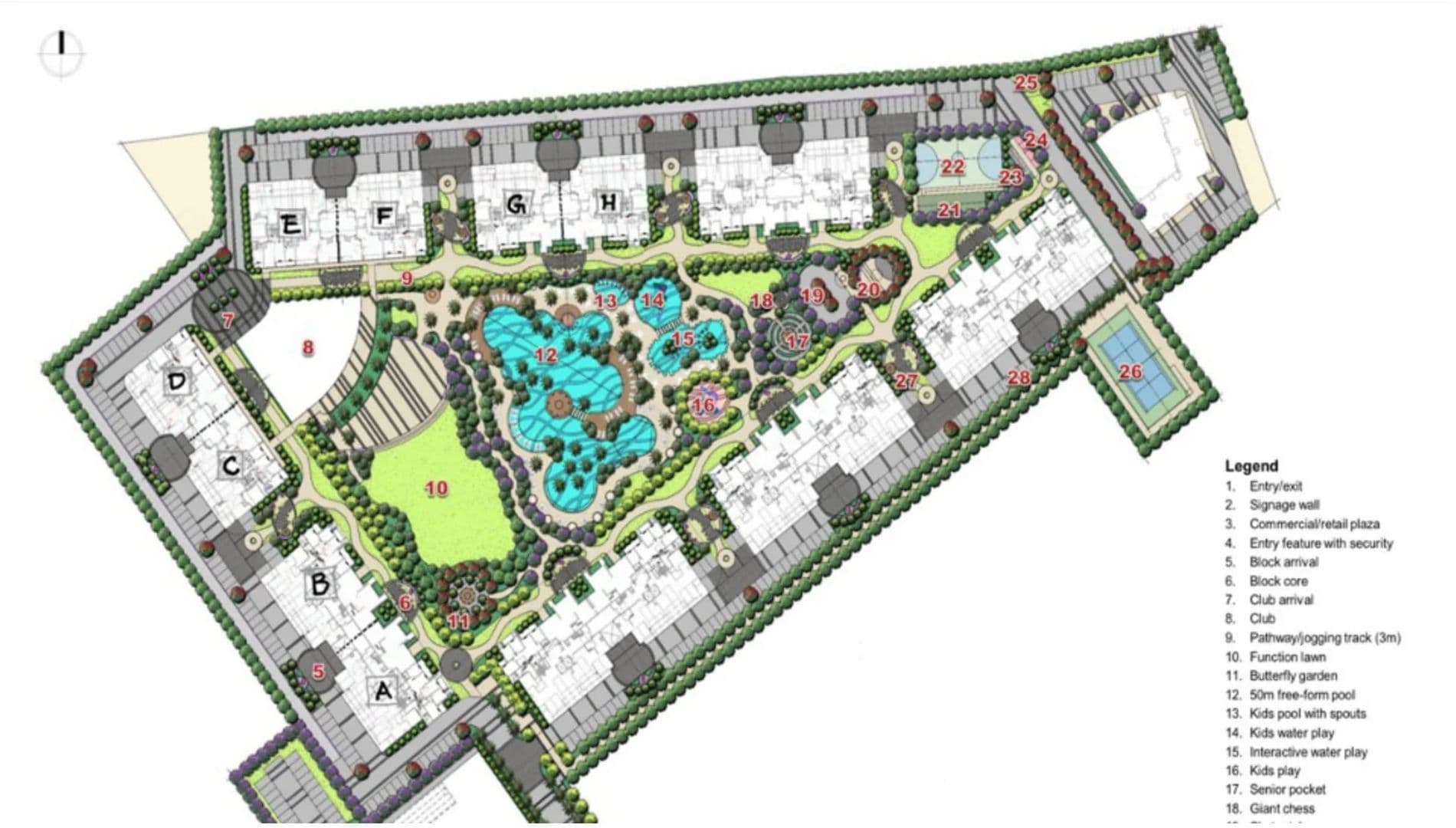 Smart World One DXP 113 Site Plan