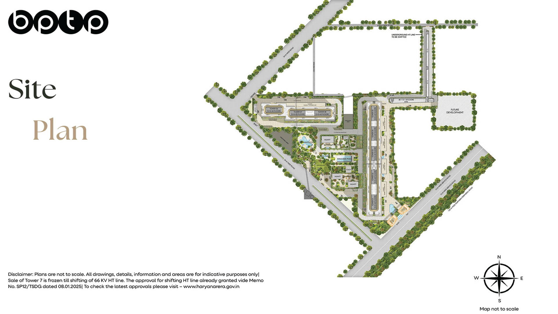 BPTP Gaia Residences 102 Master Plan