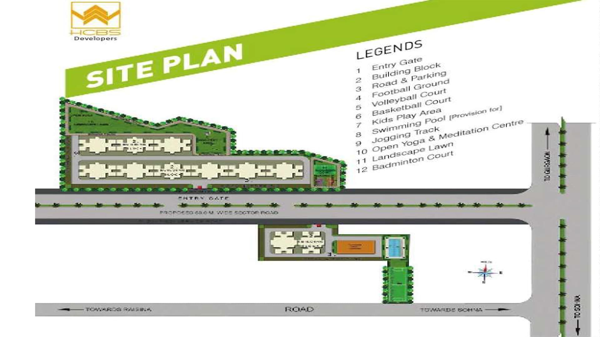 HCBS Sports Ville Master plan