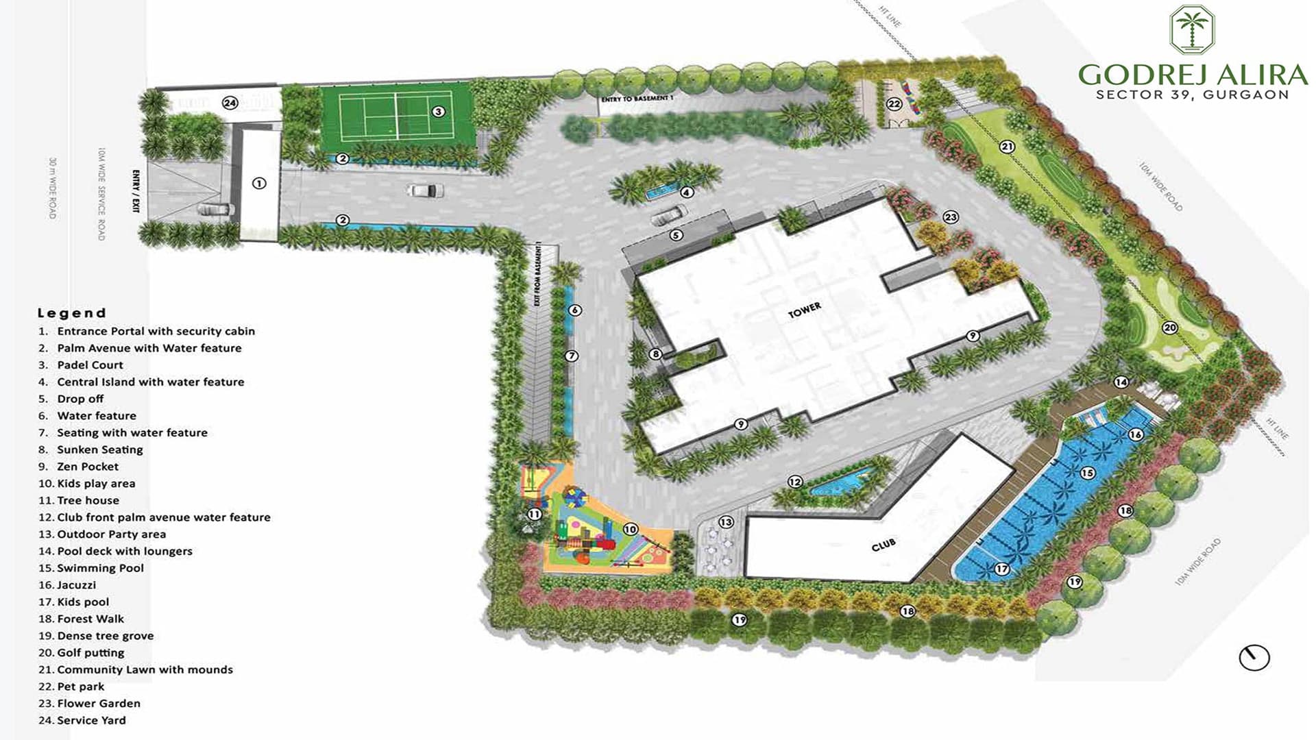 Godrej Alira Sector 39 Gurgaon Master Plan