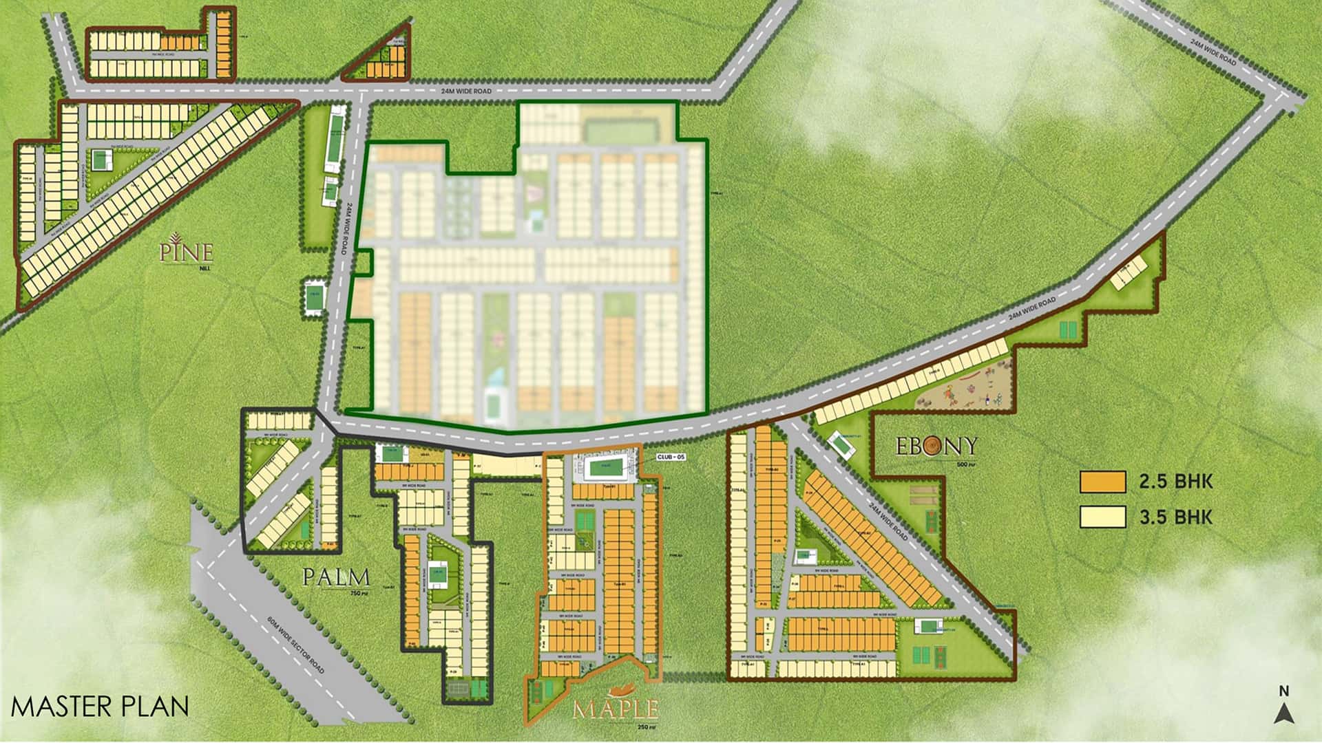 Antalya Hills Sector 79 Gurgaon Master Plan