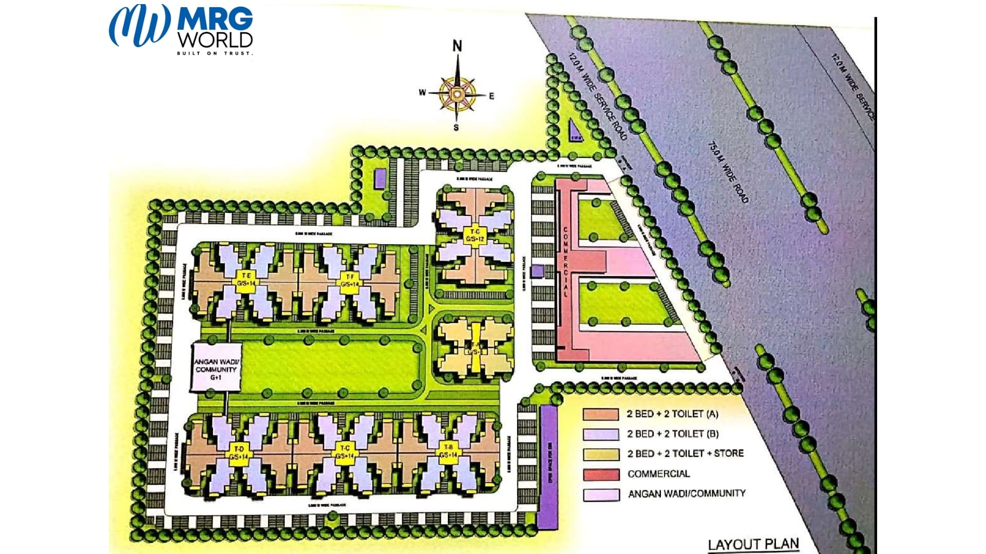 Master Plan Of MRG World The Balcony