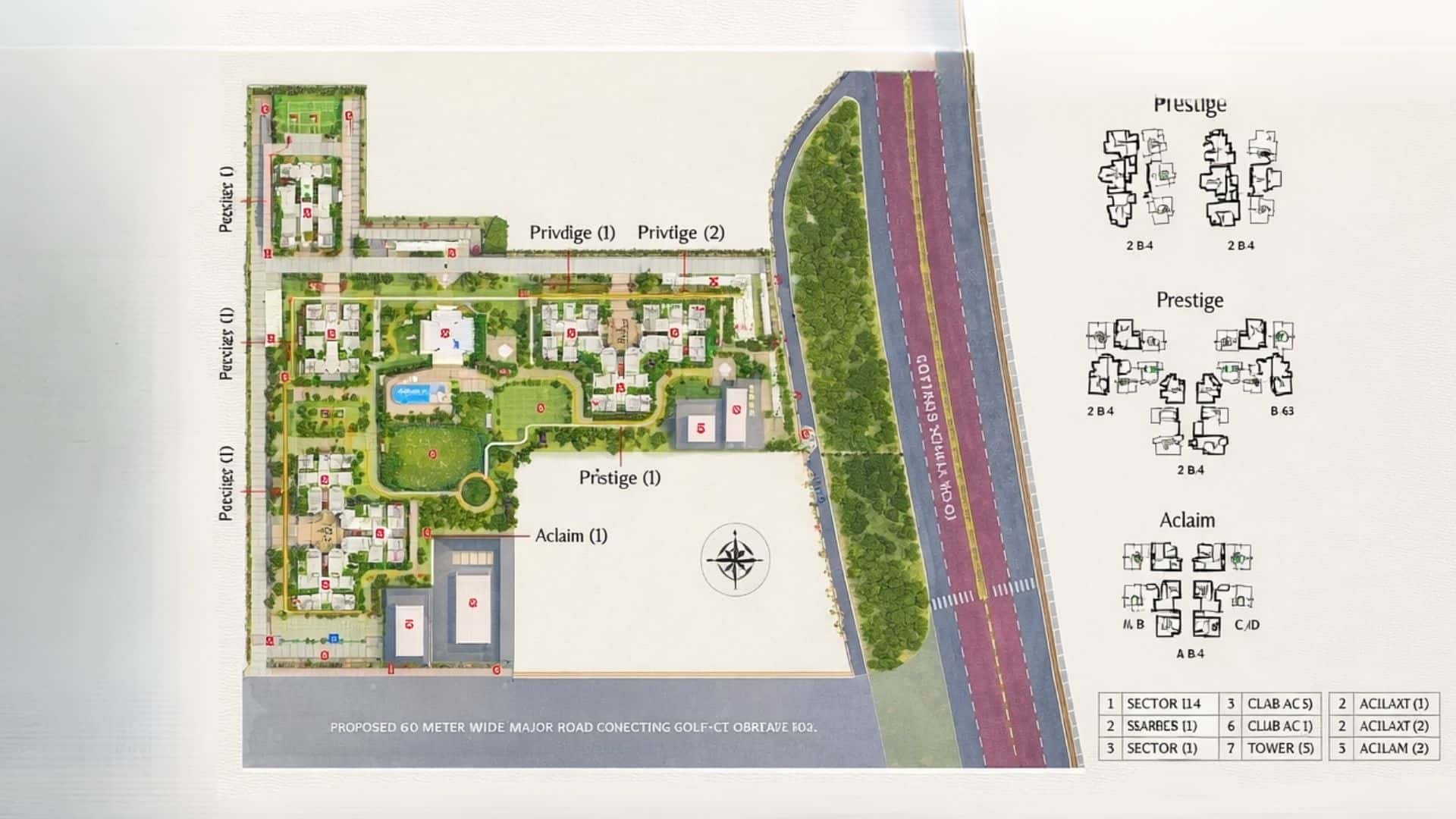 Eldeco Accolade Master Plan