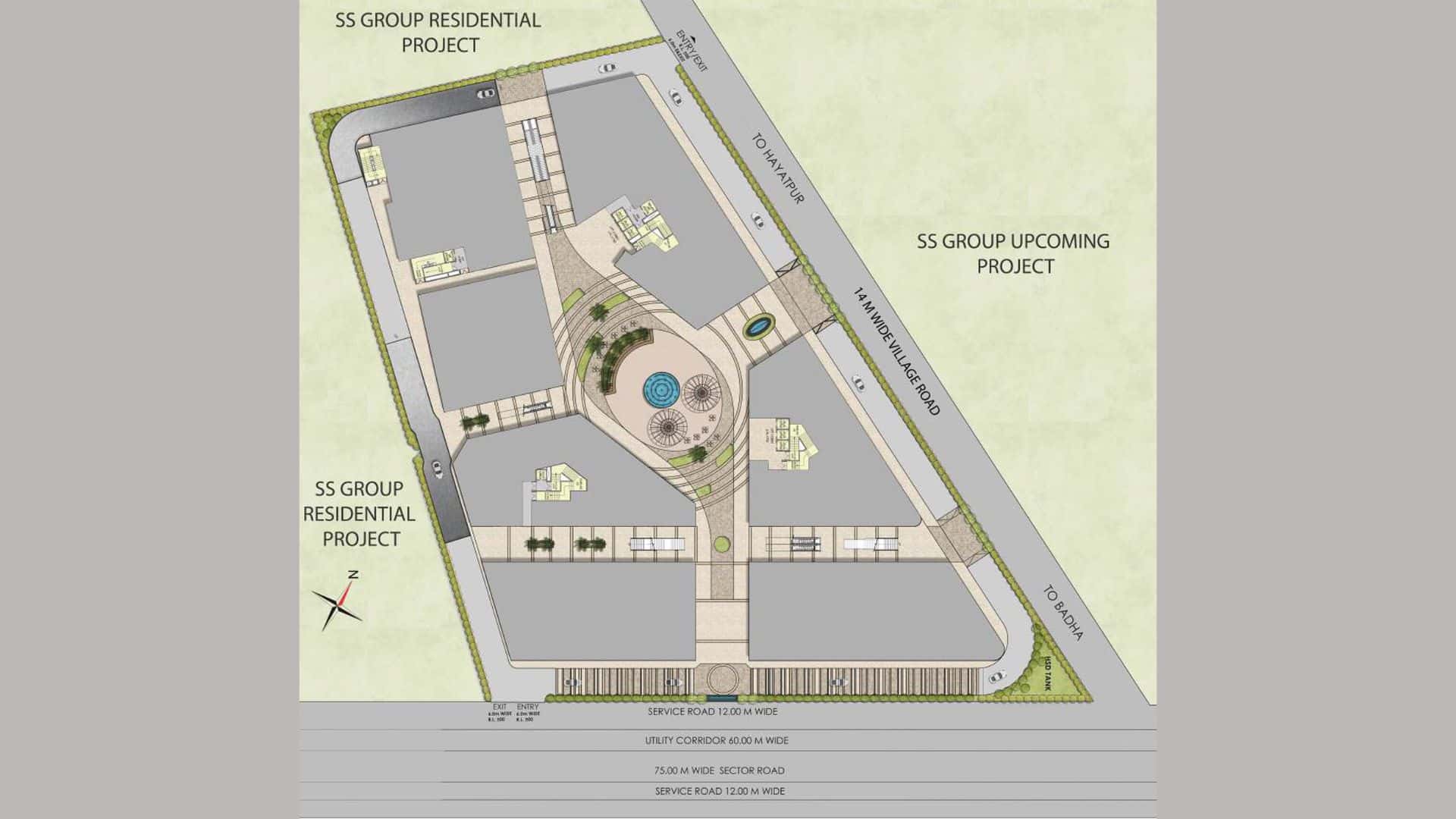 SS Whitewater Sector 90 Site Plan