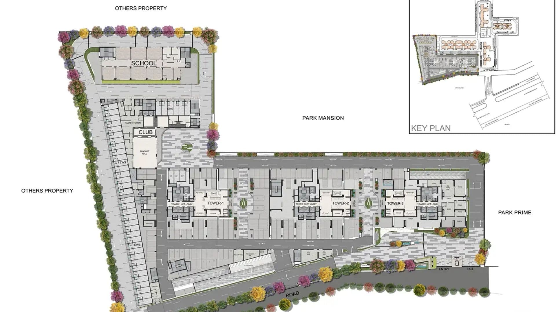 Master Plan of BPTP DownTown 66