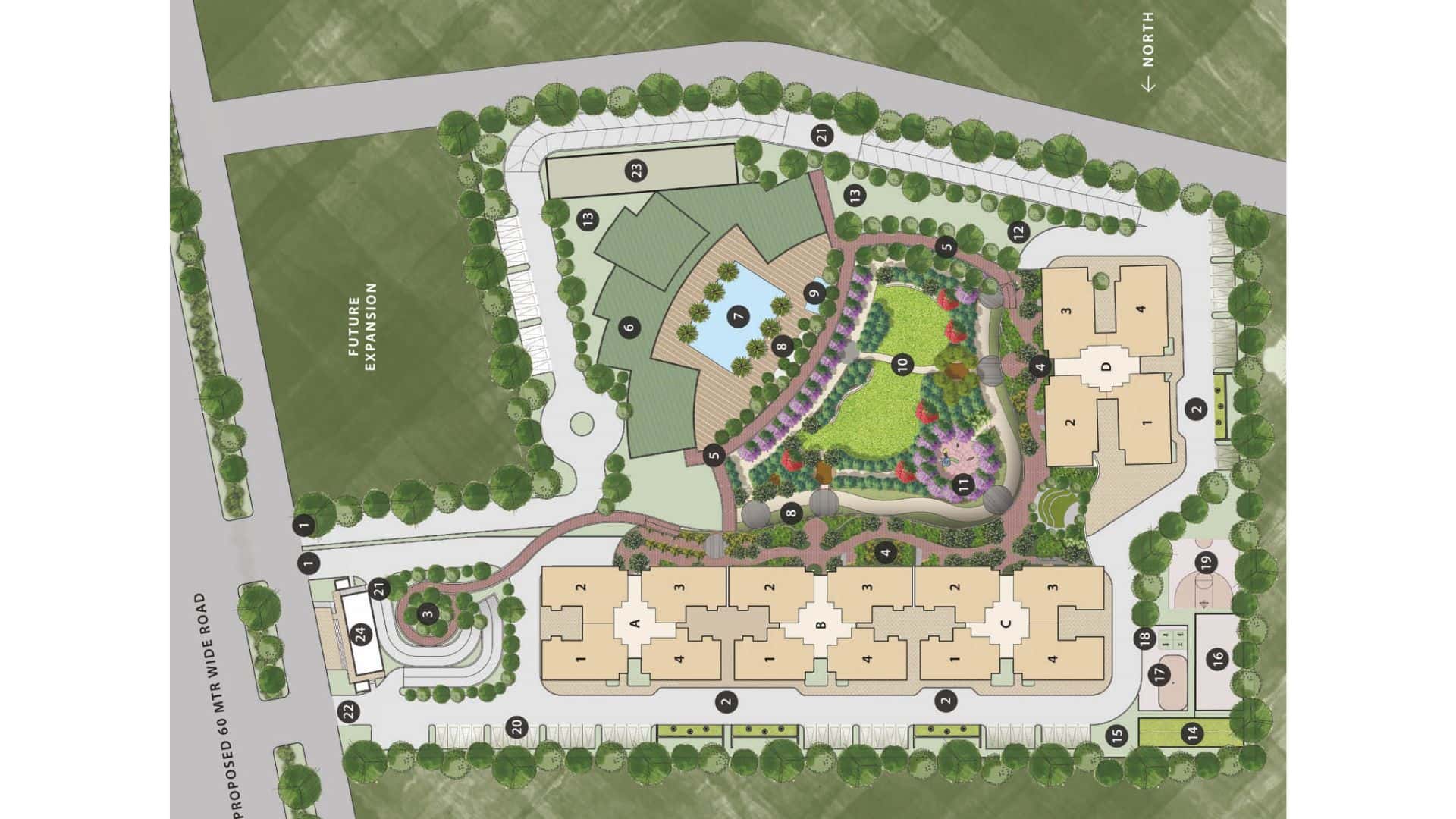 Conscient ParQ Sector 80 Gurgaon Master Plan