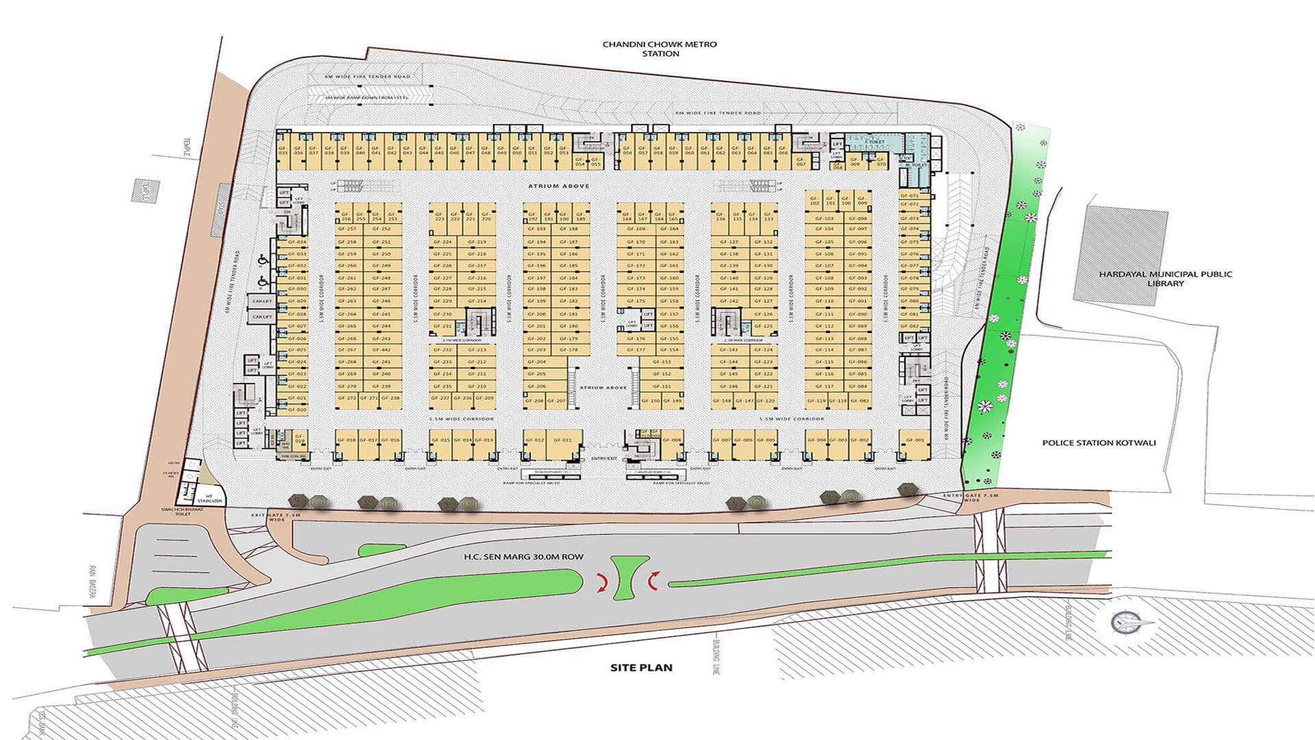 Omaxe Chandni Chowk Master Plan