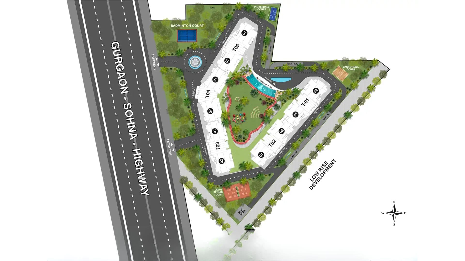 Elan The Statement master plan