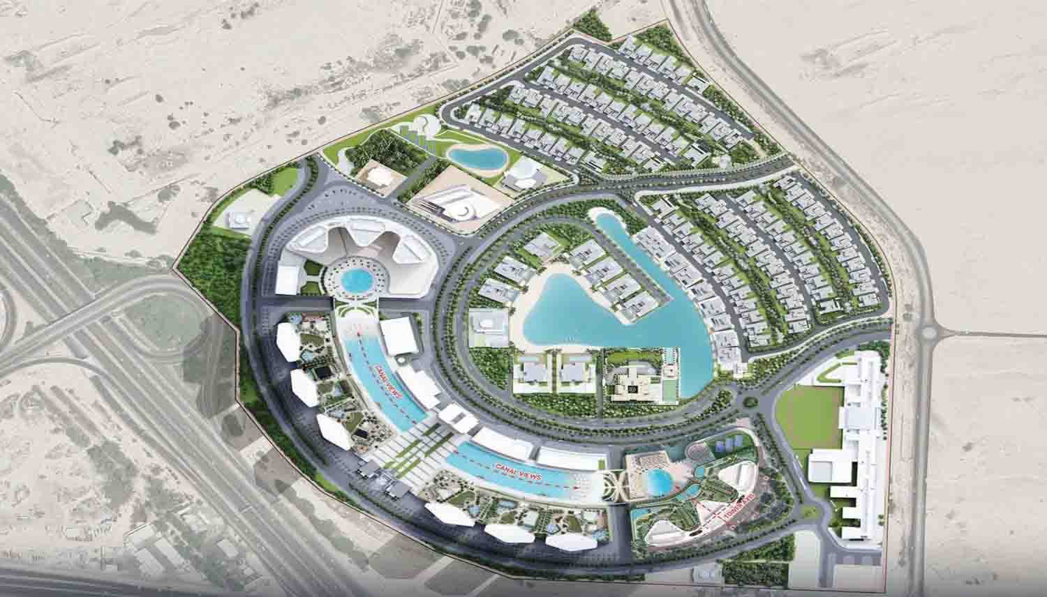 Sobha Skyscape site plan