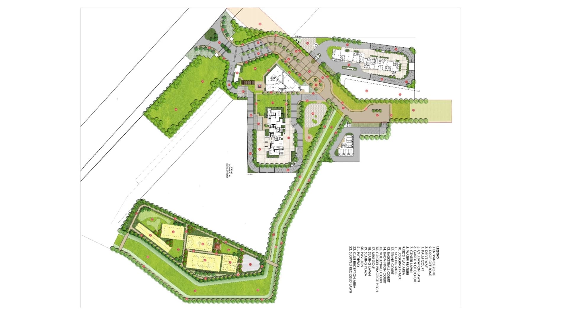 Master Plan of Paras Quartier Gurgaon Sector 2