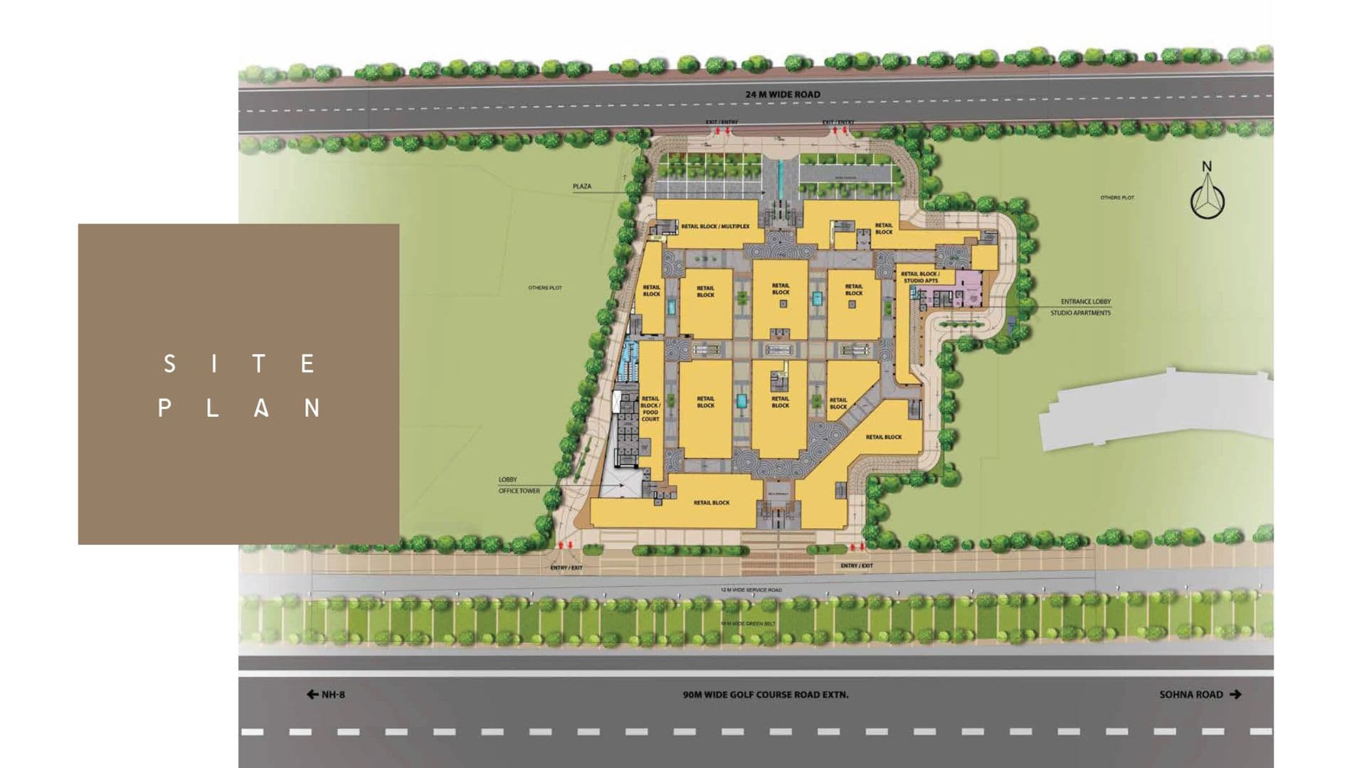 M3M Broadway Sector 71 Master Plan