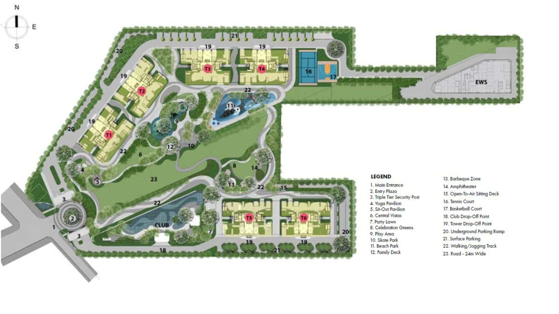 Smart World The Edition Site Plan