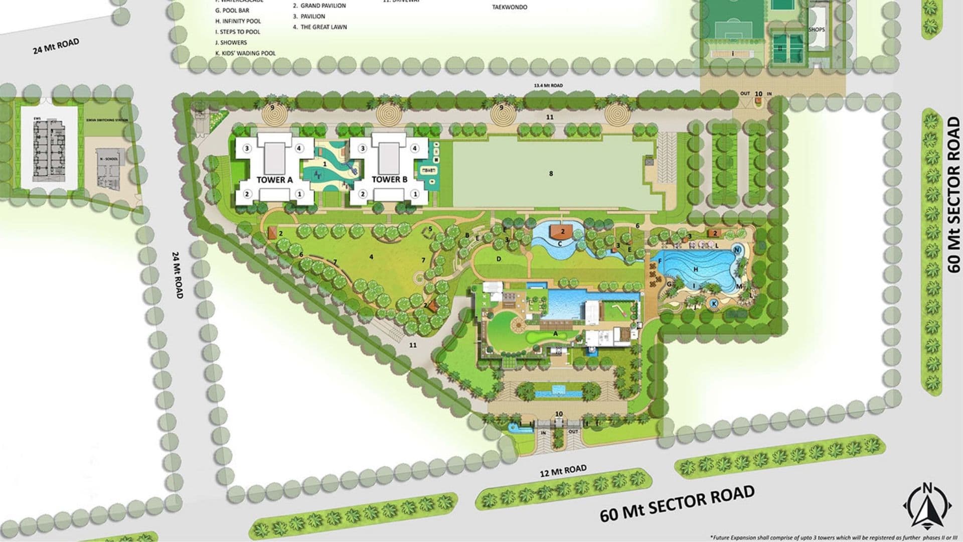 Puri The Aravallis Sector 61 Master Plan