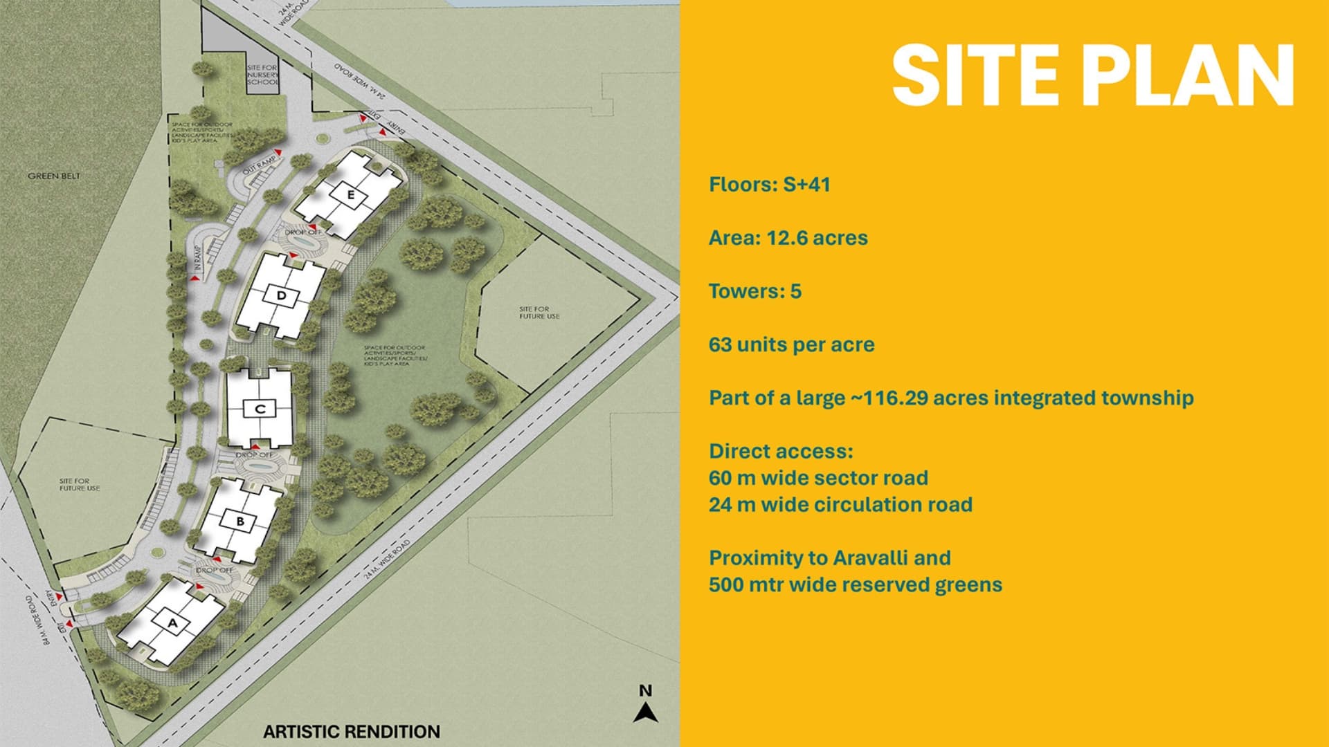 DLF Privana West Gurgaon Sector 76 Master Plan