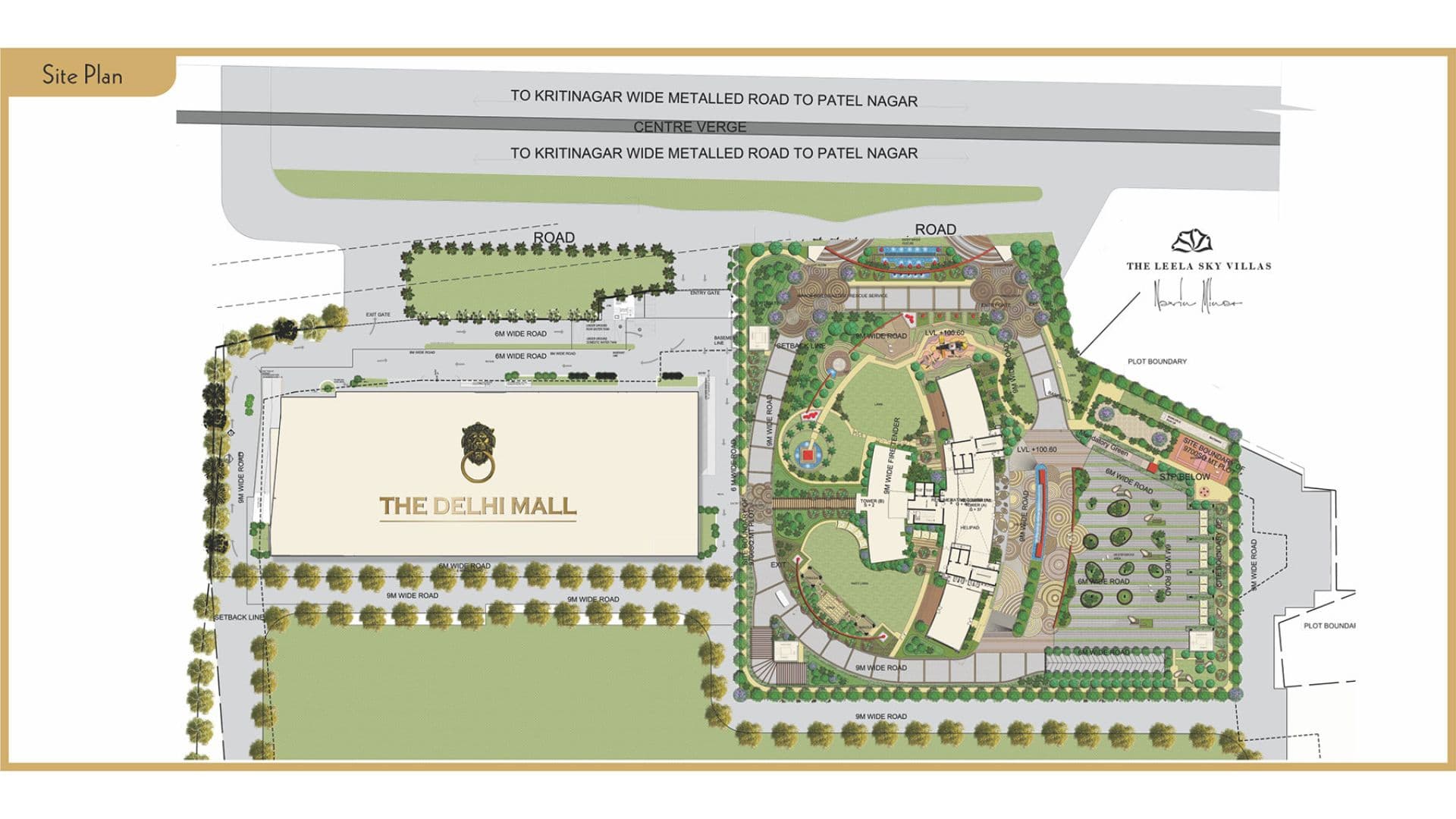 Raheja The Delhi Mall Master Plan