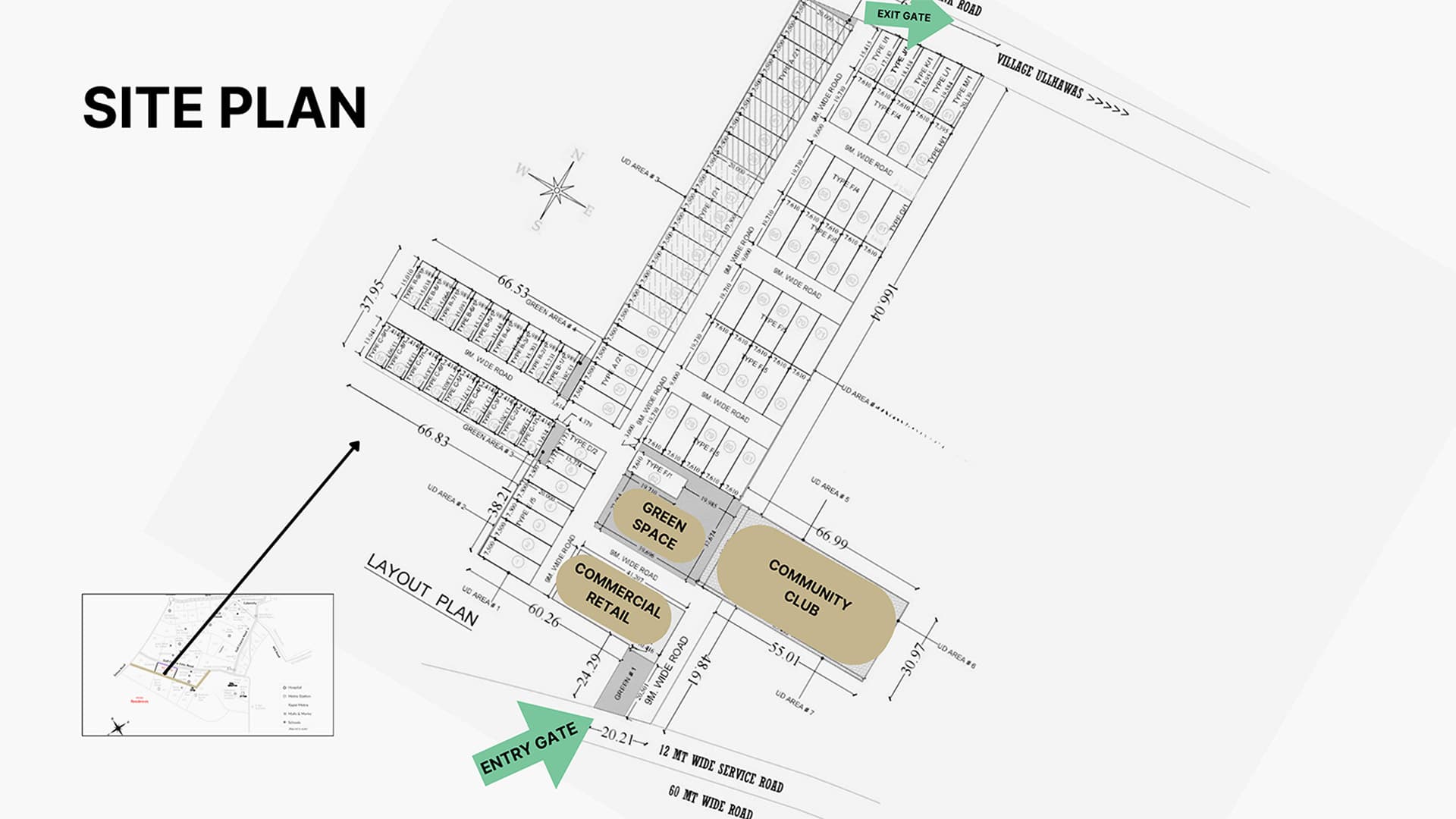 Site Plan of Prime Residences