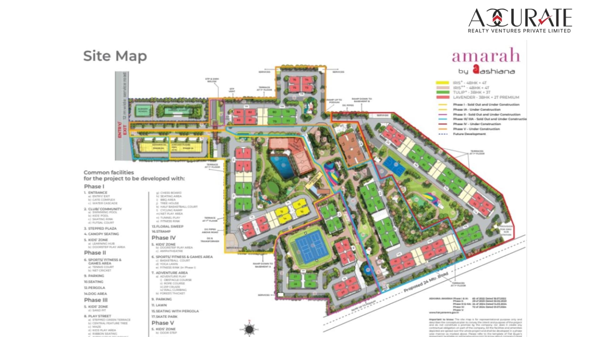 Ashiana Amarah Phase 5 Master Plan