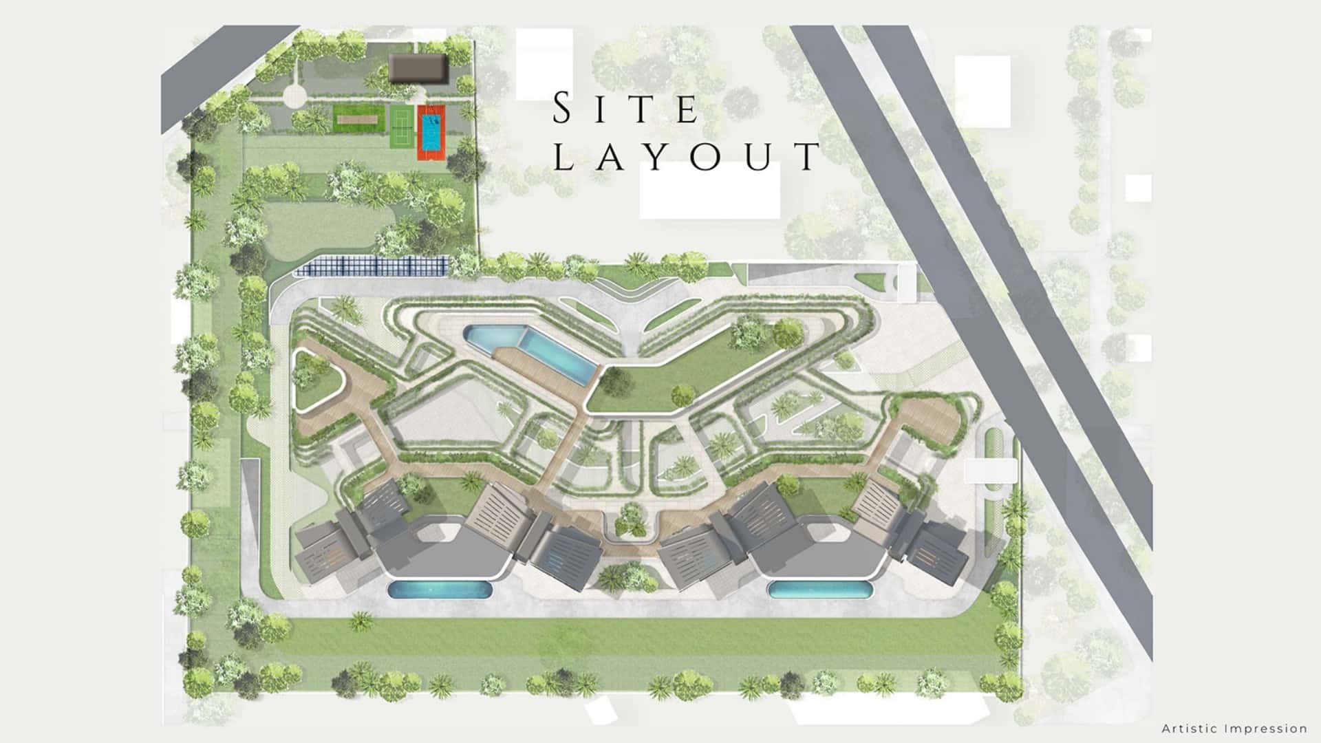 Master Plan Of Ganga Realty Nandaka Sector 84 Gurgaon
