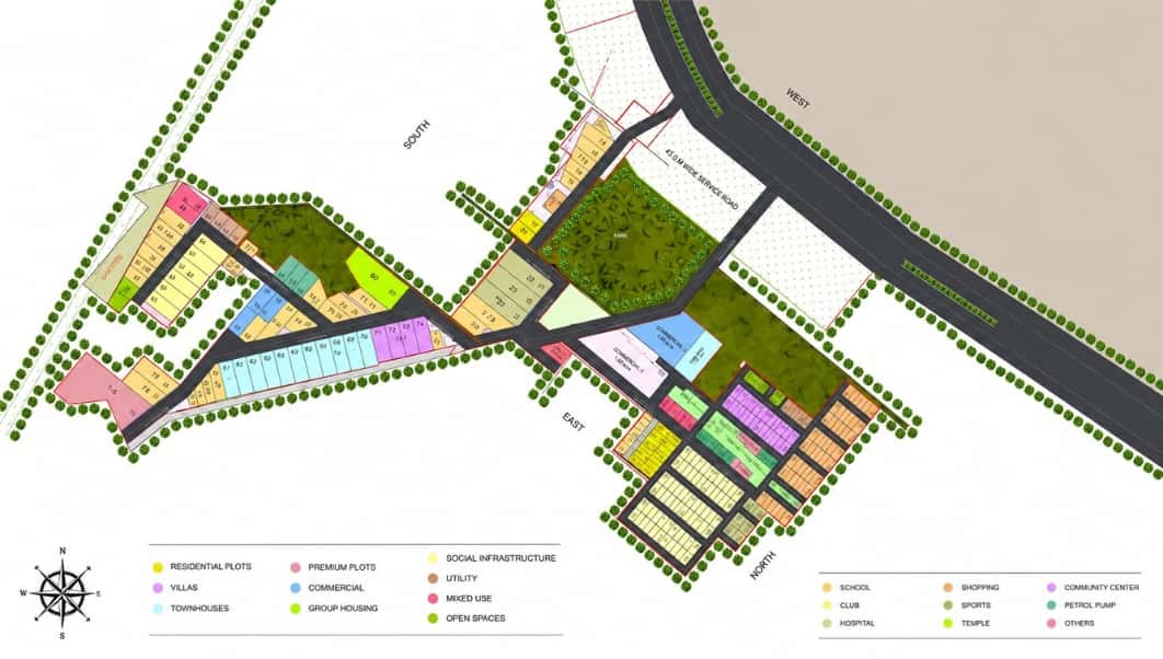 adithya techno park SIte Plan