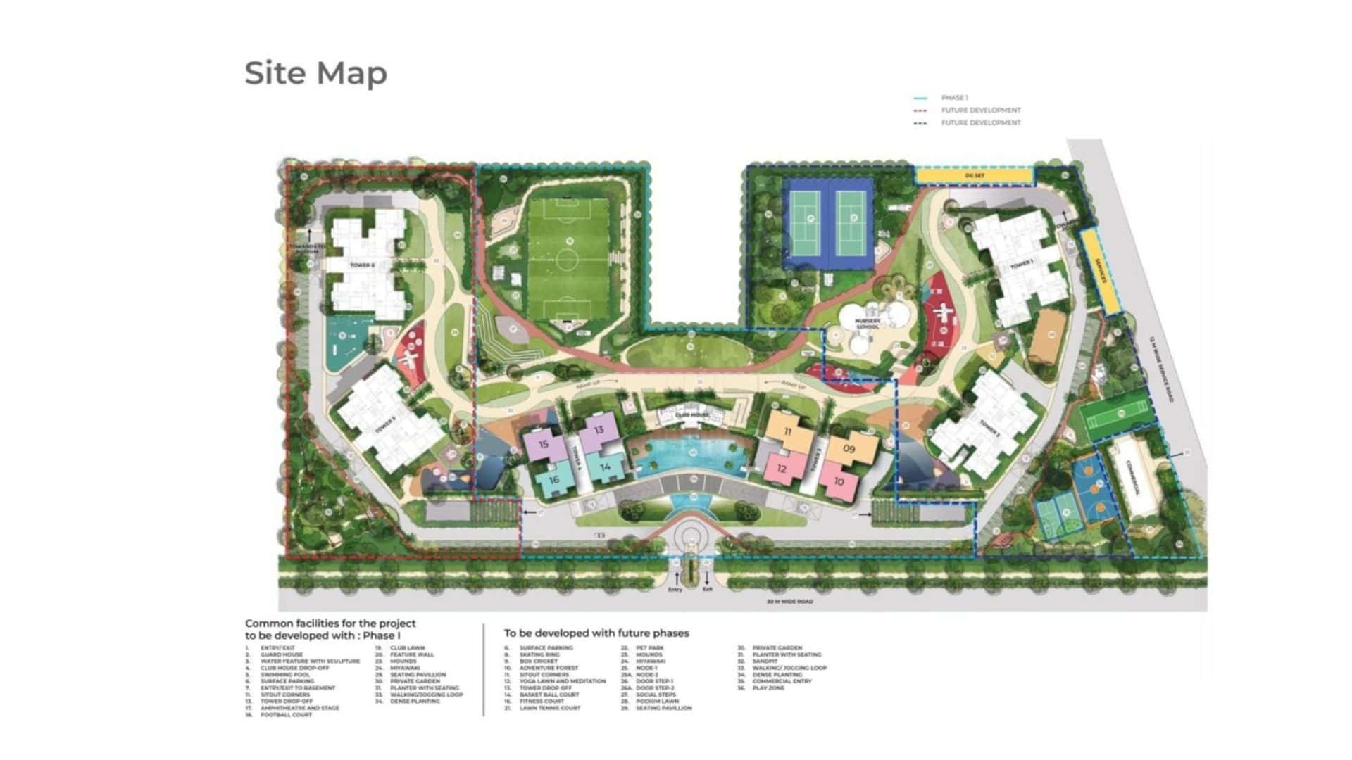 Ashiana Aaroham master plan
