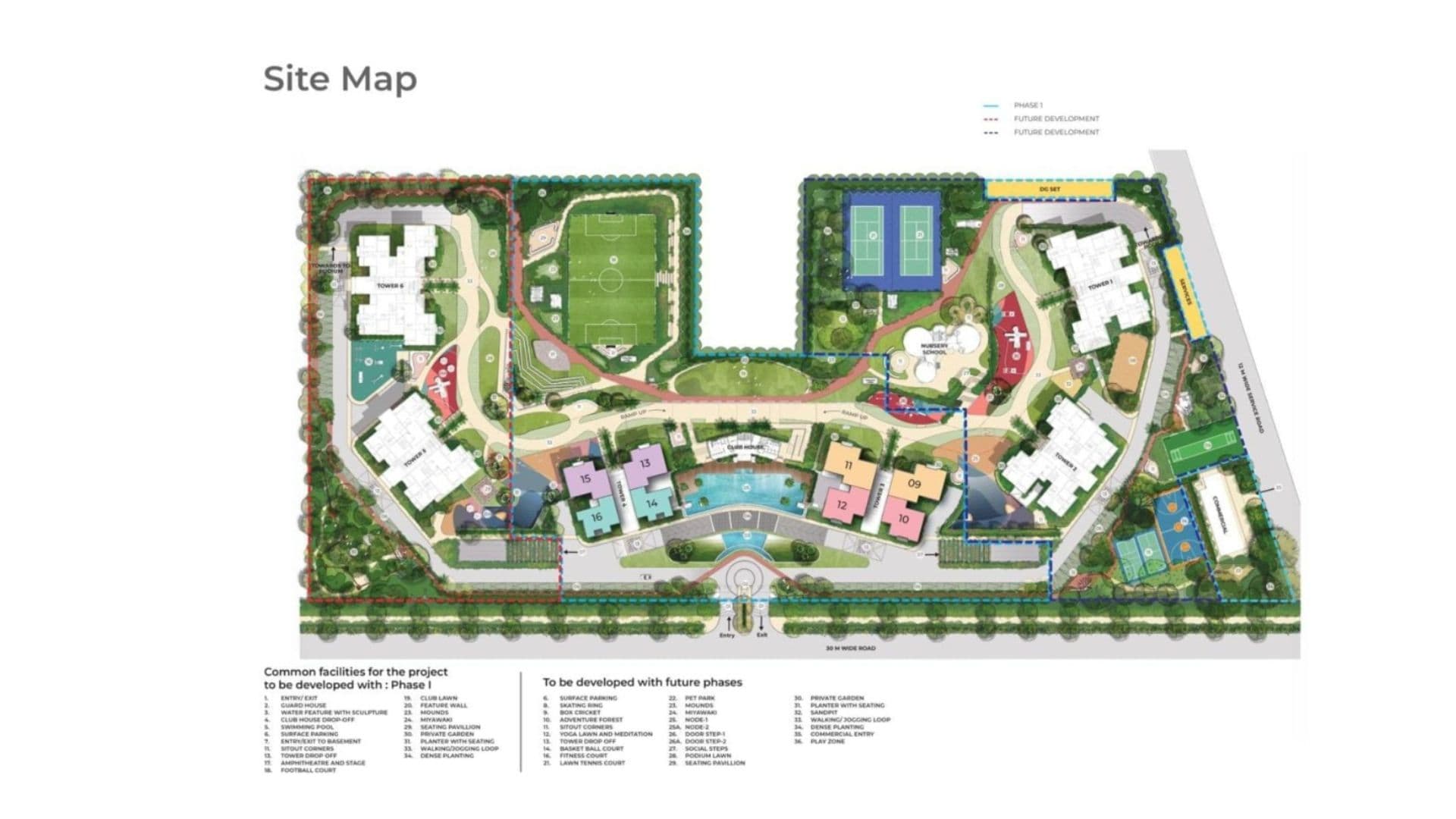 Ashiana Aaroham master plan