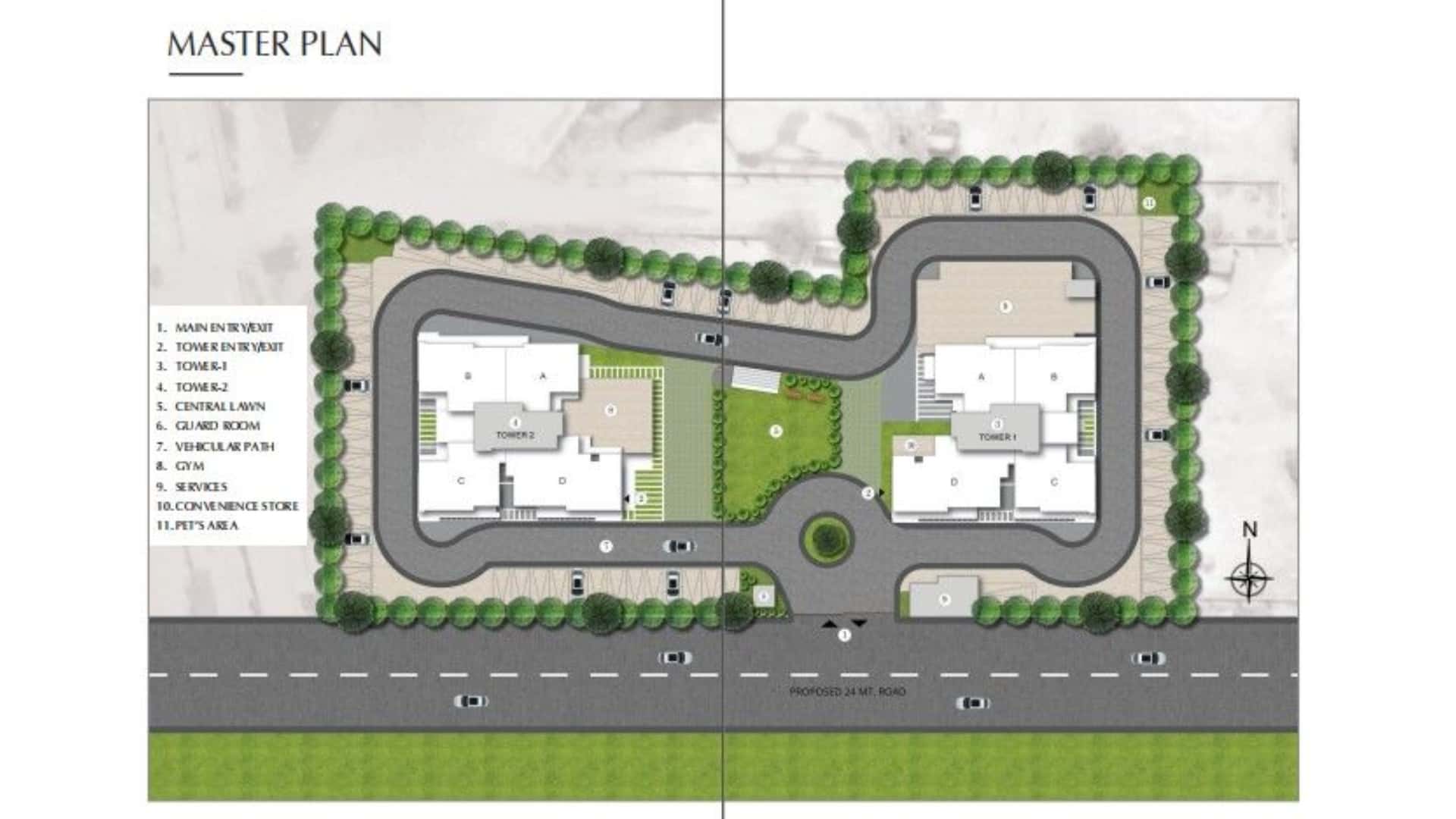 Emaar The 88 Master Plan
