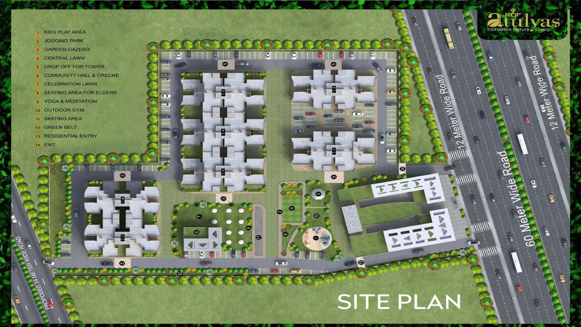 ROF Atulyas Gurgaon Master Plan