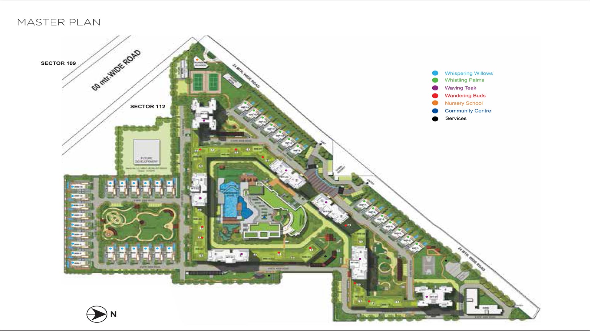 Experion Windchants Sector 112 Master Plan