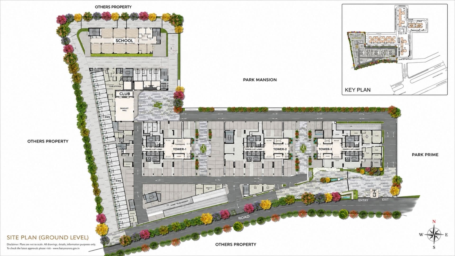 Master Plan of BPTP DownTown 66