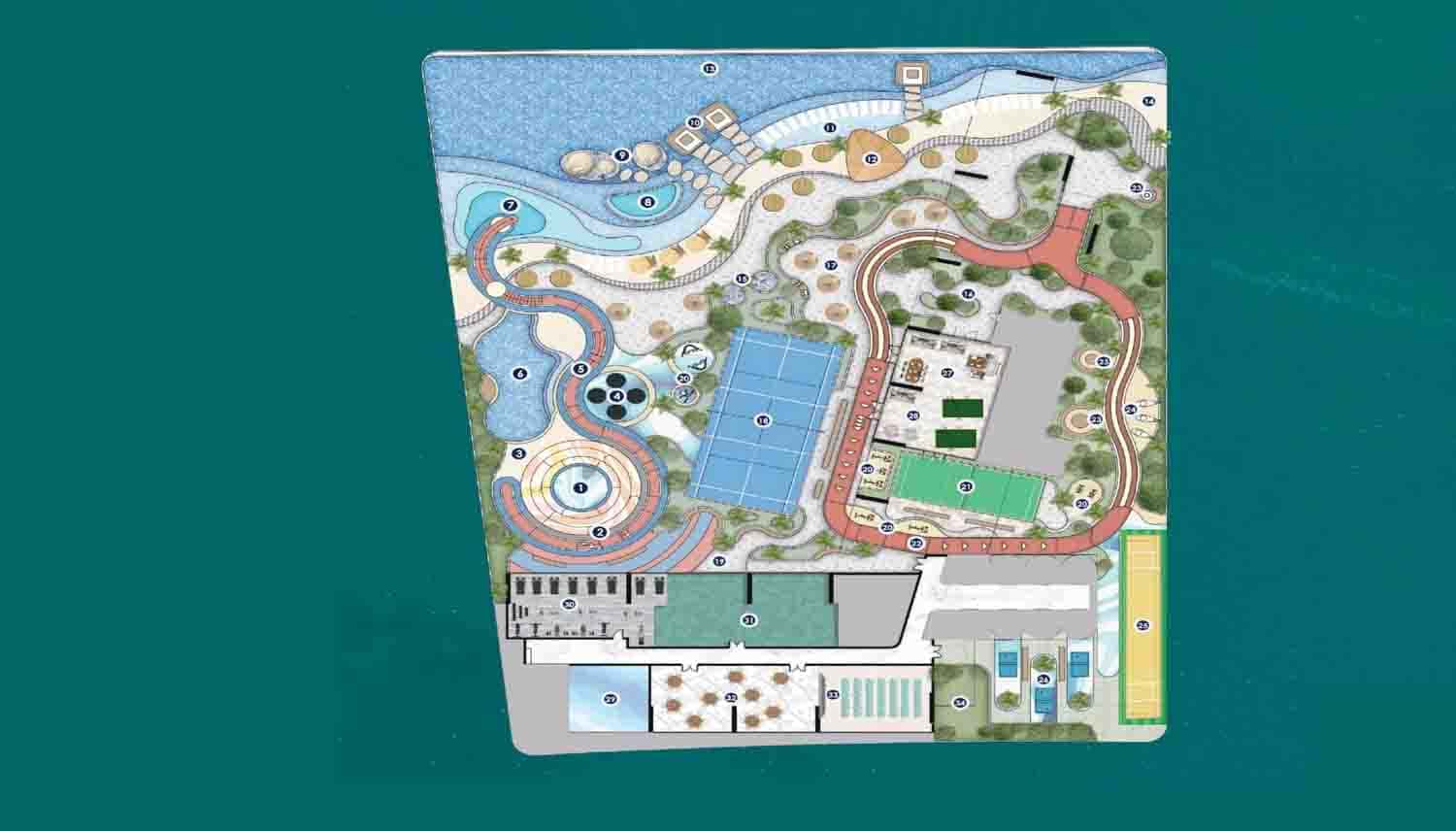 Breez By Danube of site plan