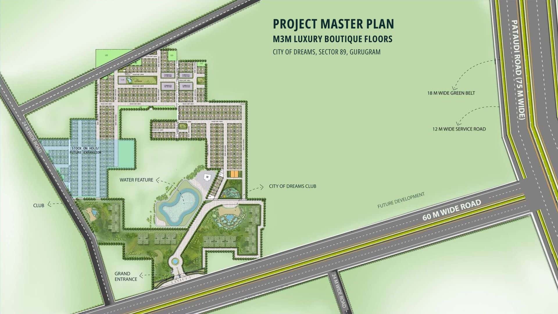 M3M Soulitude Gurgaon Master Plan