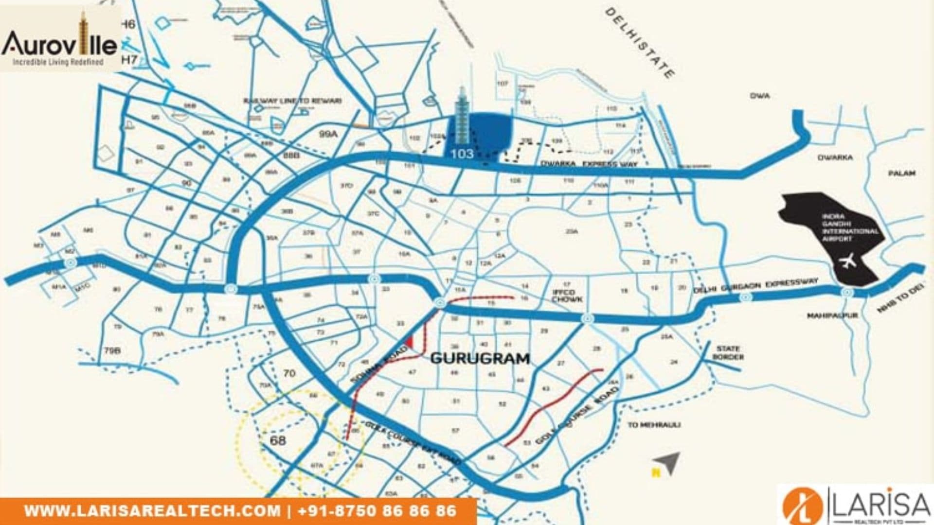 HCBS Auroville Sector 103 Gurgaon.