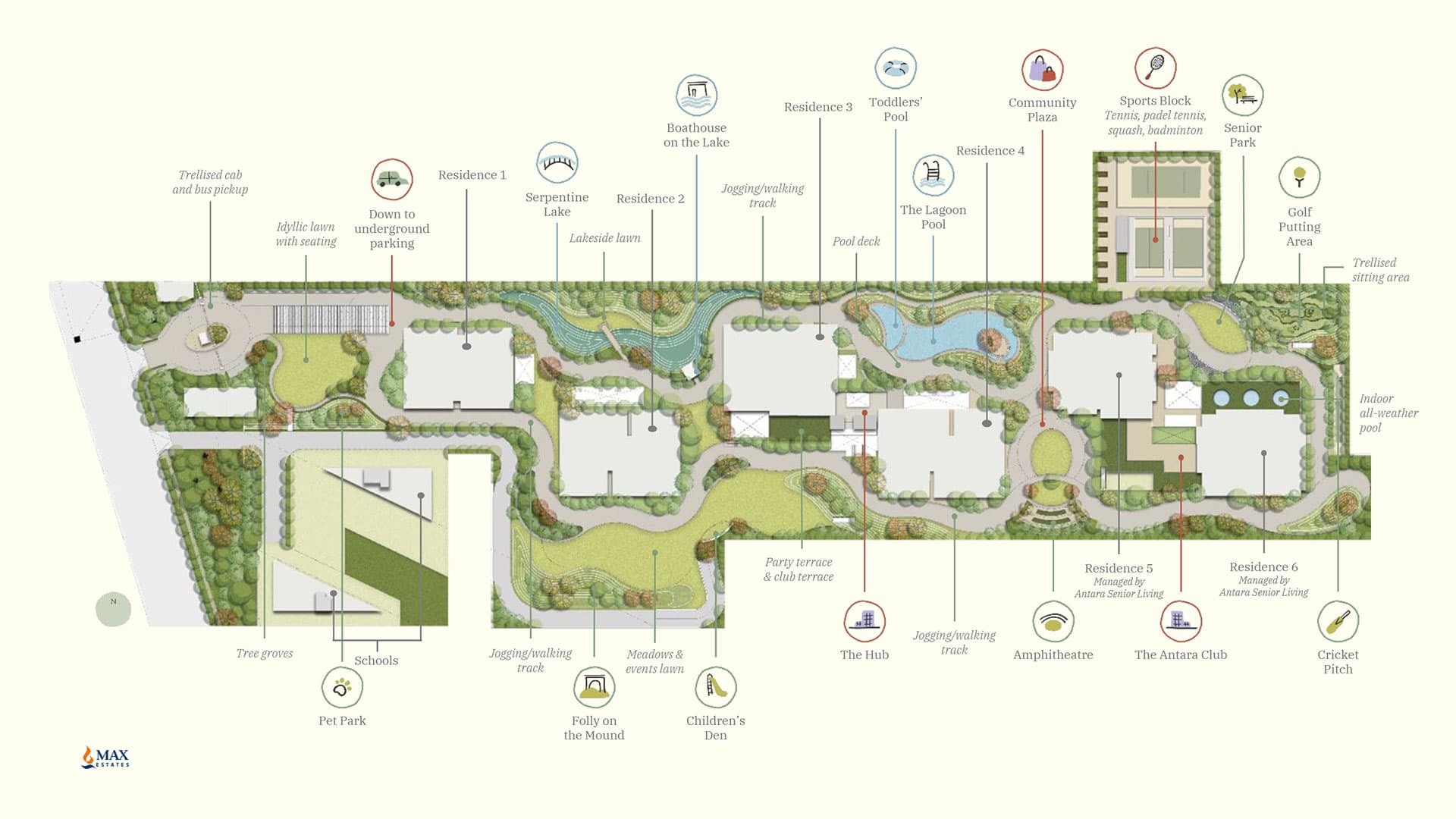 Max Estate 360 Gurgaon Master Plan