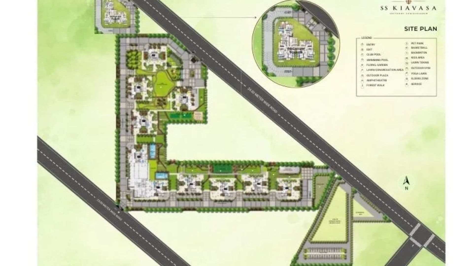SS Kiavasa Sector 83 Gurgaon Master Plan