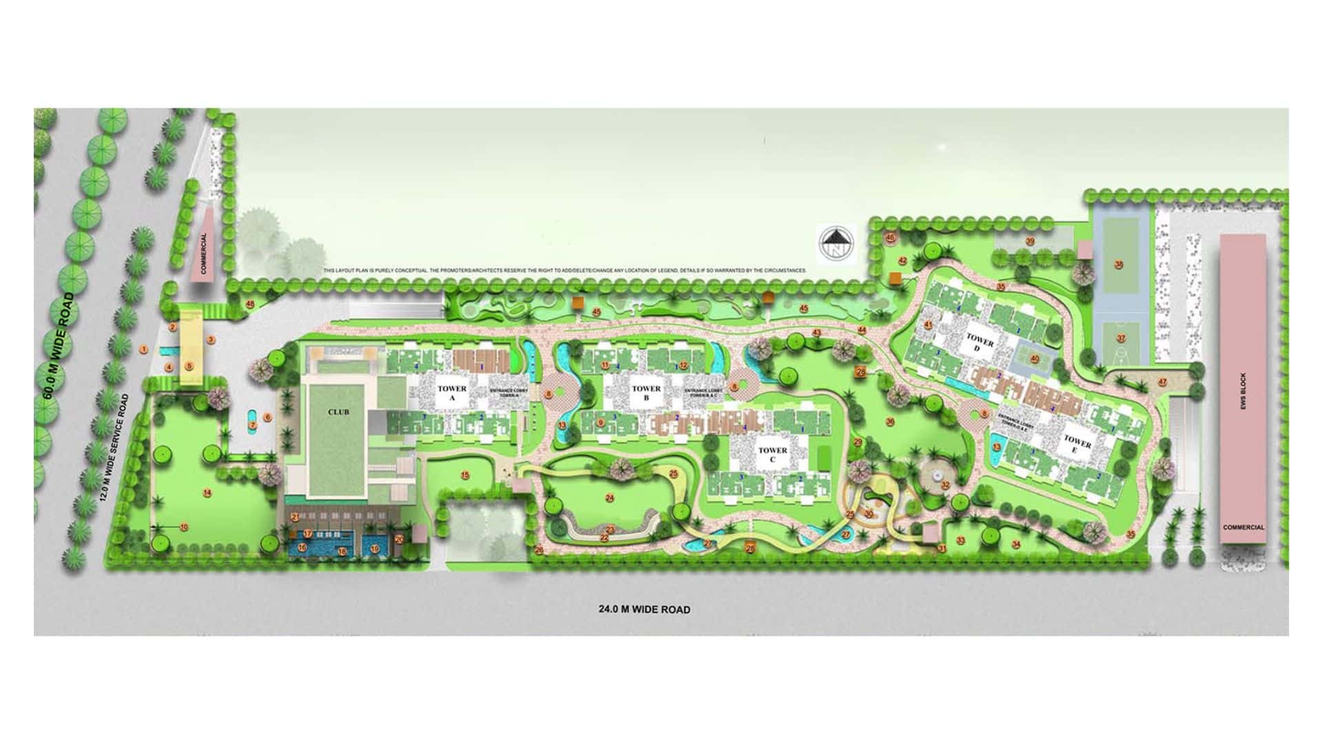 Tulip Crimson Gurgaon Master Plan