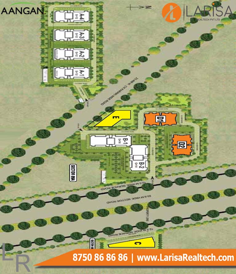 Adani Aangan 88a Site Plan