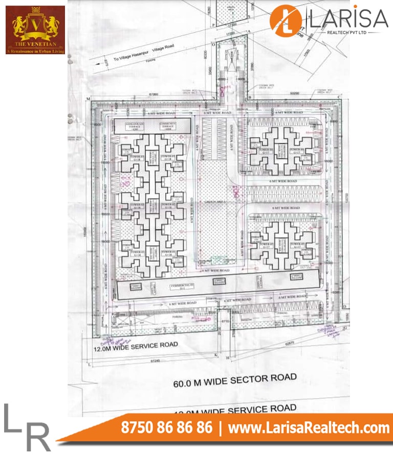 OSB The Venetian Site Plan