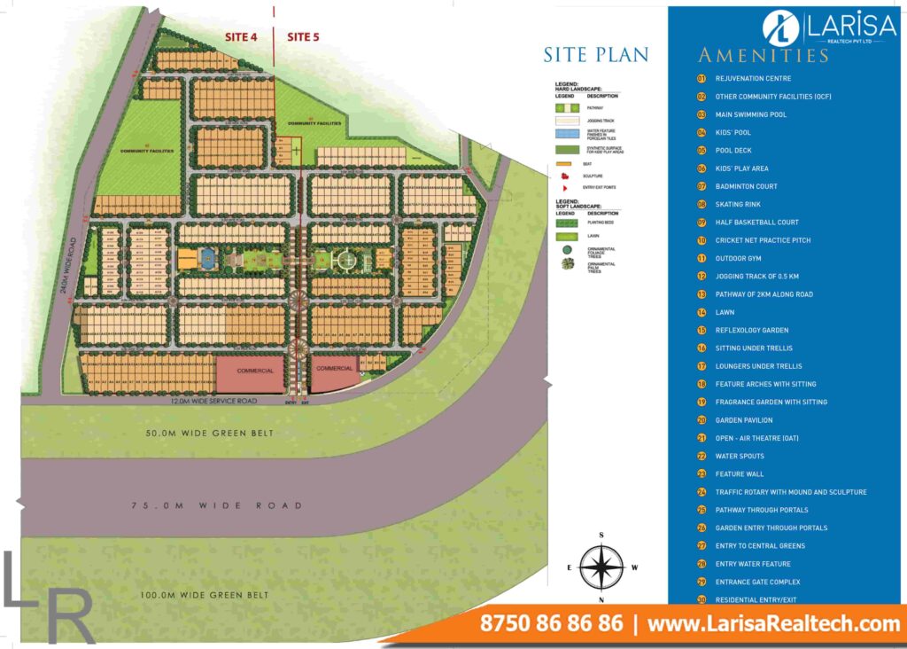 Signature Global Park 4&5 Site Plan