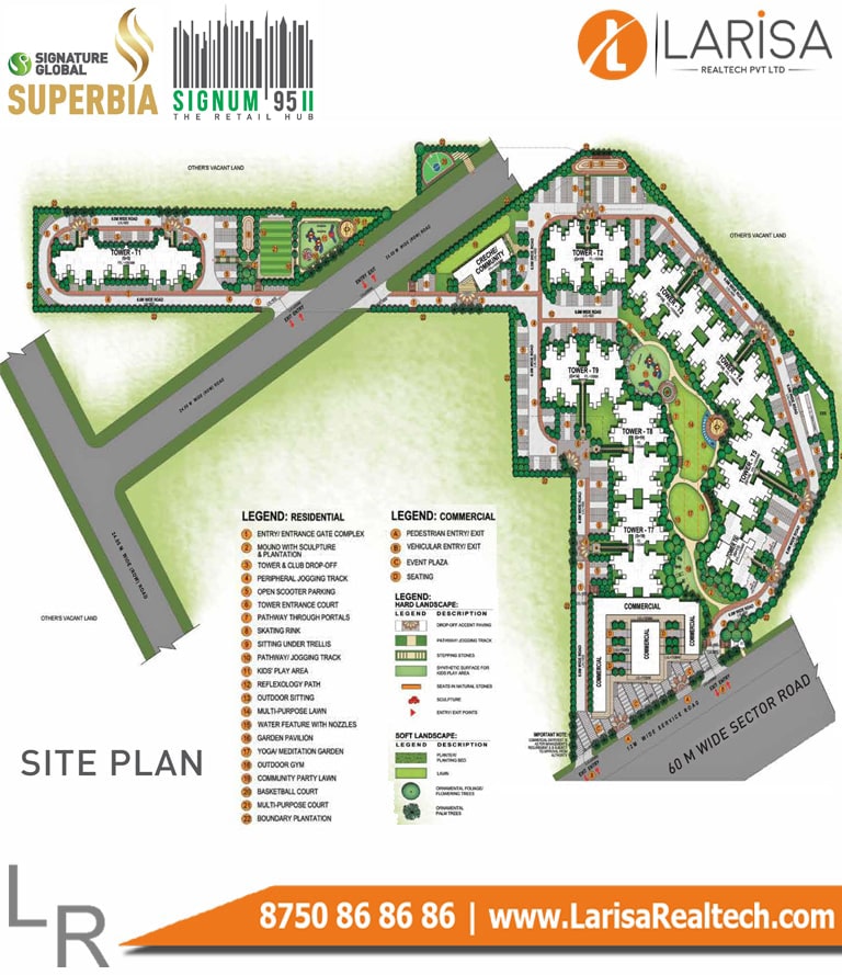 Signature Global Signum 95 2 Site Plan