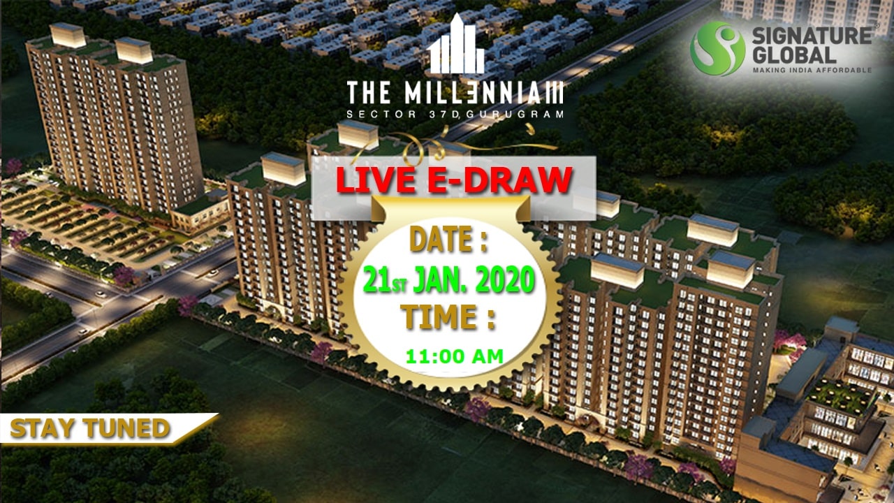 Signature Global The Millennia 3 draw result